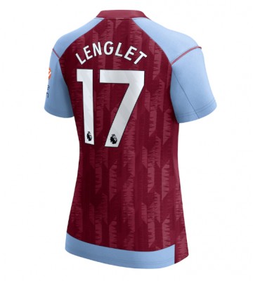 Aston Villa Clement Lenglet #17 Hemmatröja Dam 2023-24 Kortärmad